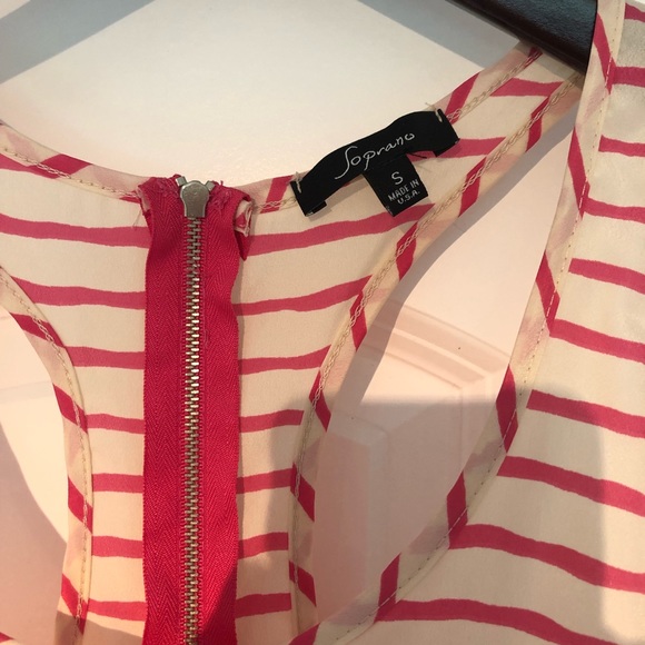 Nordstrom Soprano High low striped tank - Picture 8 of 8